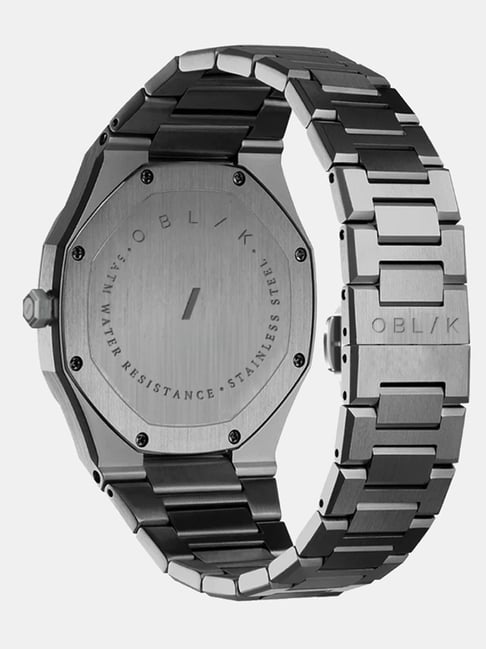 Buy Oblik Zeus-Gunmetal Analog Watch For Men at Best Price @ Tata CLiQ
