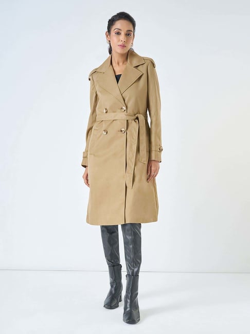 Honey By Pantaloons Brown Regular Fit Coat-picture-47