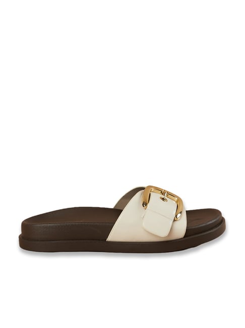 Ginger by Lifestyle Women's Ivory Casual Sandals-picture-17
