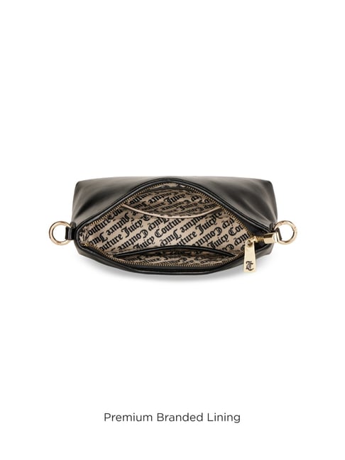 Juicy Couture Black Power Grip Shoulder Bag