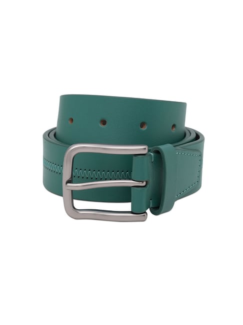 United Colors of Benetton Bayberry Paxson Textured Leather Casual Belt