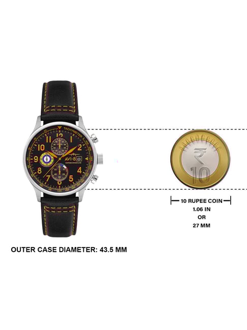 Buy AVI-8 AV-4011-0Y Classic Chronograph Analog Watch For Men With