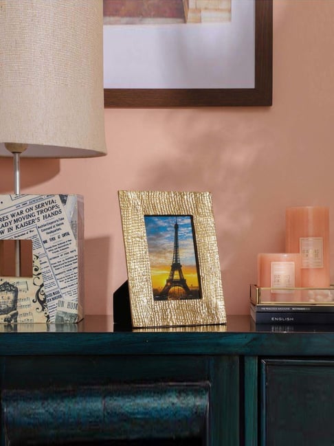 De Maison Decor Raw Alu Gold Photoframe