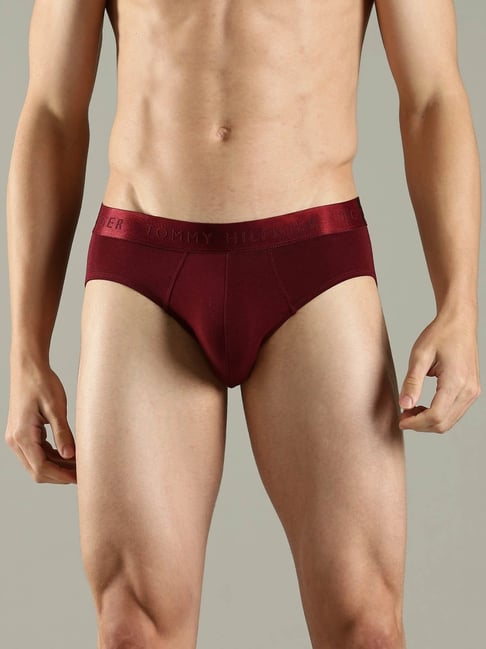 Tommy Hilfiger Red Regular Fit Briefs-picture-42