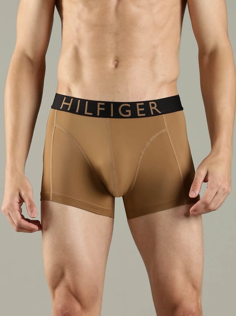 Tommy Hilfiger Brown Regular Fit Trunks