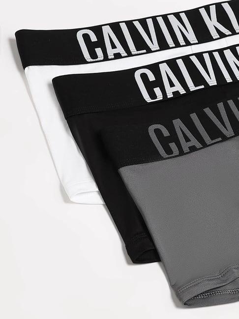 Calvin Klein Underwear Multicolor Regular Fit Trunks - Pack Of 3