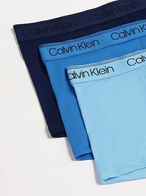 Calvin Klein Underwear Multicolor Regular Fit Trunks - Pack Of 3