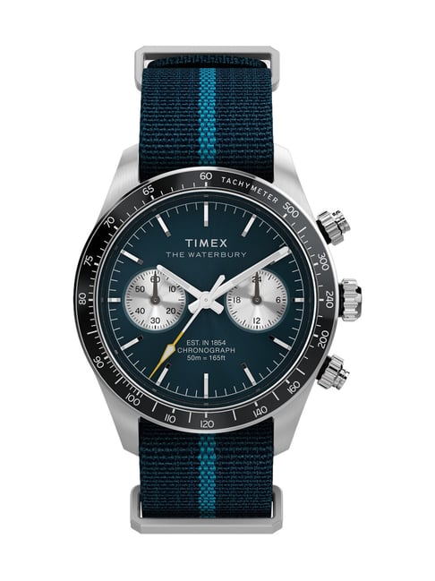 TIMEX Waterbury Heritage Blue Round Dial Analog Men's Watch - TW2Y39000UJ-picture-26