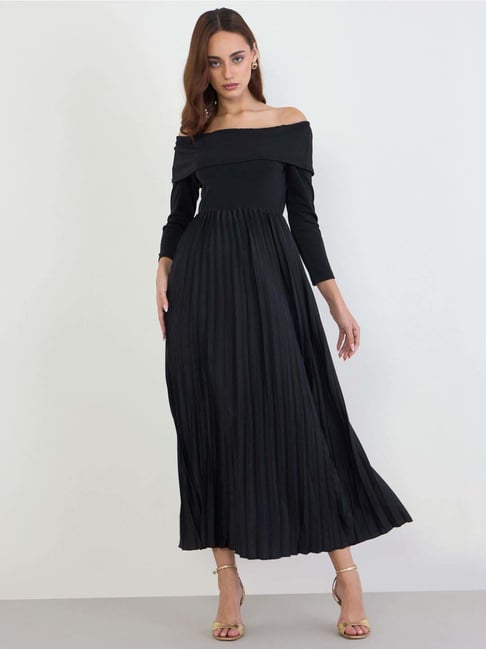 Styli Black Regular Fit Dress-picture-44