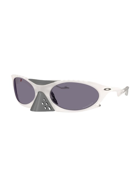 Oakley Grey UV Protection Oval Sunglasses for Men