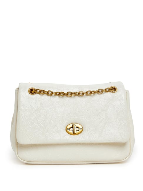 BCBG White Shoulder Handbag-picture-43