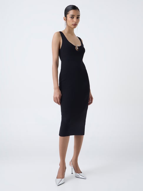 westside bodycon dress Buy Wardrobe Blue Bodycon Dress from Westside