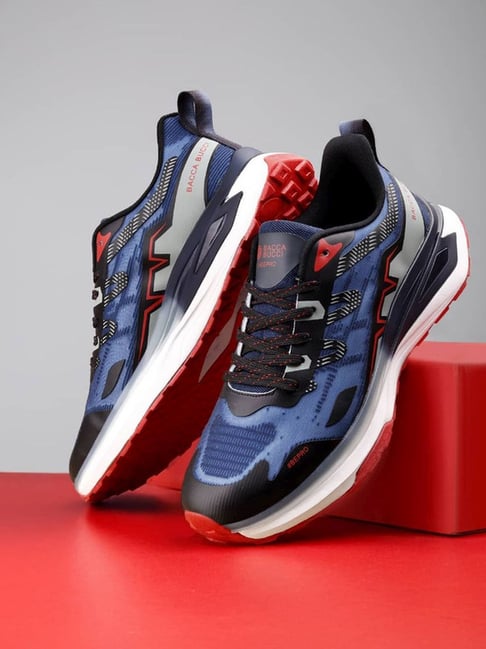 Bacca Bucci Men's Axiom Navy Blaze Running Shoes-picture-39
