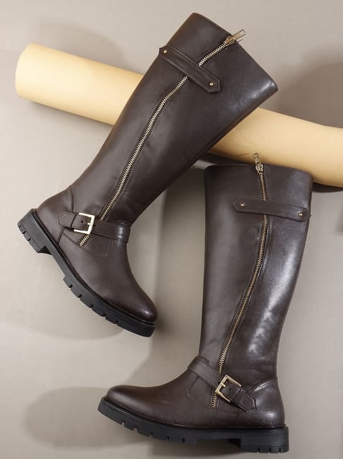 Carlton London Women's Brown Booties