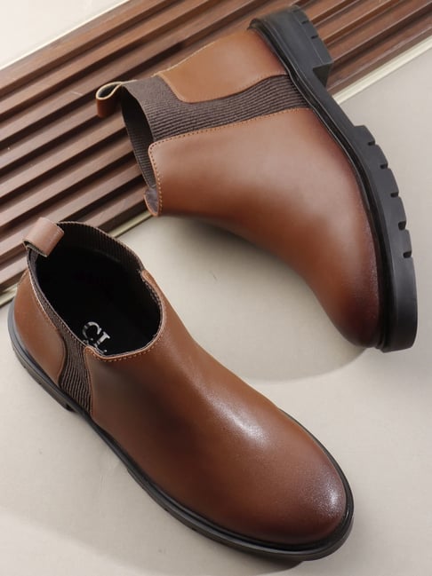 Carlton London Women's Brown Chelsea Boots