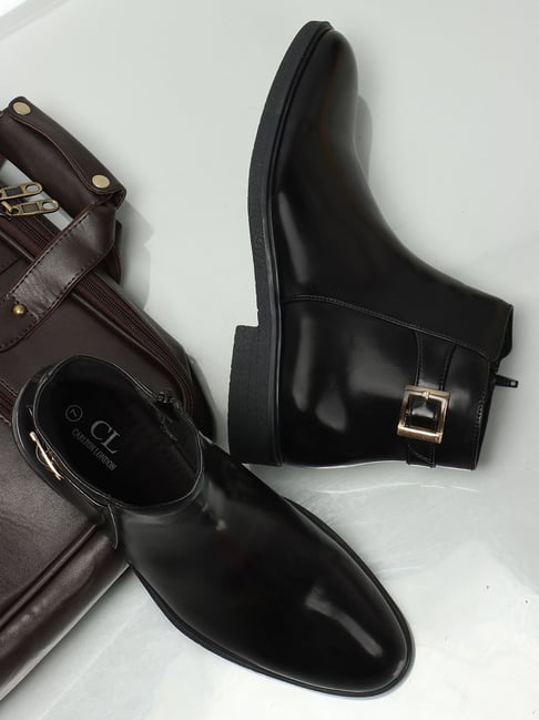 Carlton London Men's Black Boots