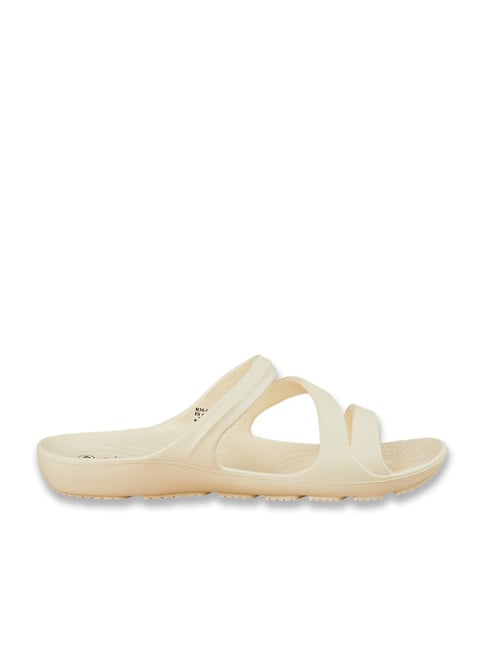 Ginger by Lifestyle Women's Cream Slides