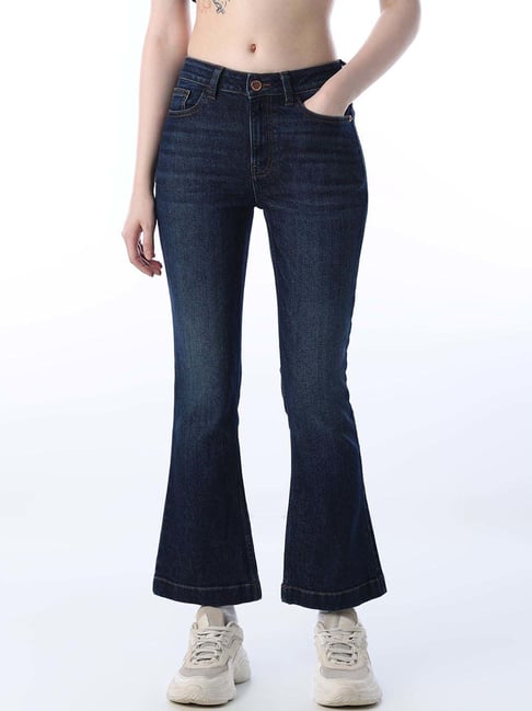 Only Blue Flared Fit Jeans-picture-36