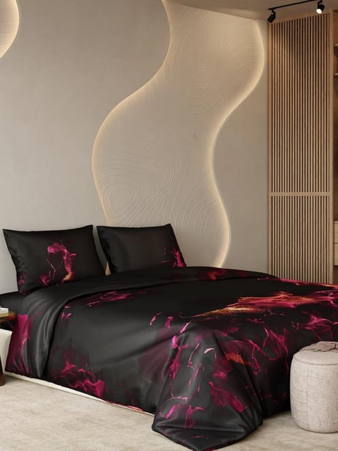 Stoa Paris Multicolor Polyester Printed Double Comforter