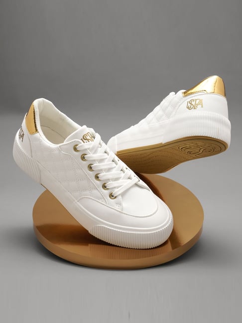 U.S. Polo Assn. Women's ELSA 2.0 Off White Casual Sneakers-picture-45