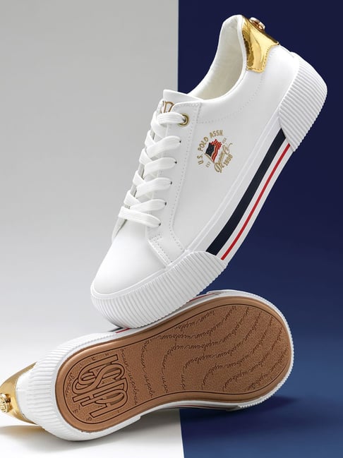 U.S. Polo Assn. Women's ELSA 2.0 Off White Casual Sneakers-picture-37