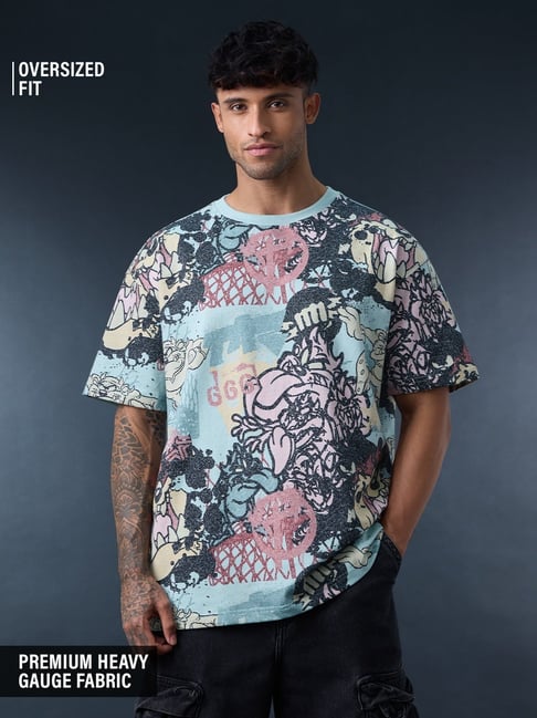 The Souled Store Looney Tunes: Wild Taz Oversized T-Shirts-picture-20