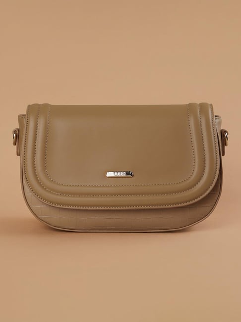 Code by Lifestyle Tan Shoulder Handbag-picture-12