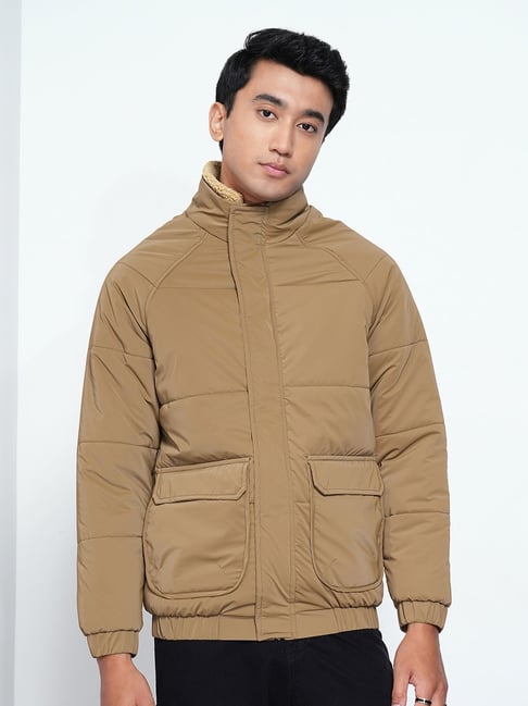 7 Alt By Pantaloons Camel Regular Fit Jacket-picture-30