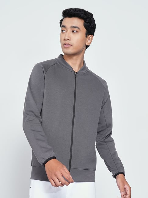 Ajile By Pantaloons Poppy Seed Regular Fit Sports Jacket-picture-13