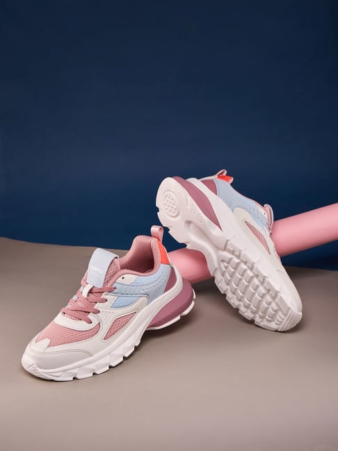 Campus Women's TRINO Off White Casual Sneakers