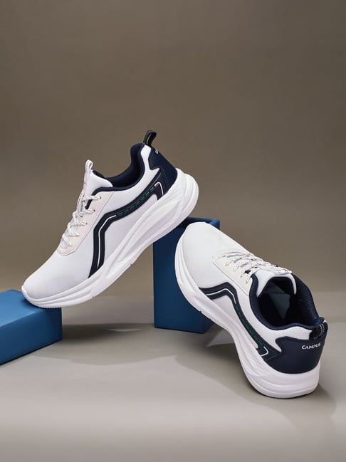 Campus Men's TACT White Running Shoes-picture-19