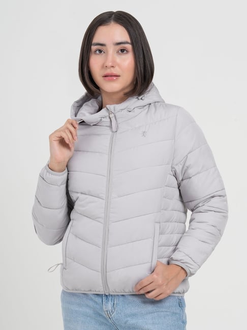 Red Tape Grey Hooded Jacket-picture-26