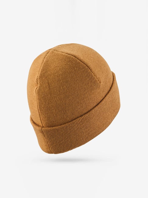 Buy Wedze By DECATHLON Adult Camel Reversible Winter Beanie for