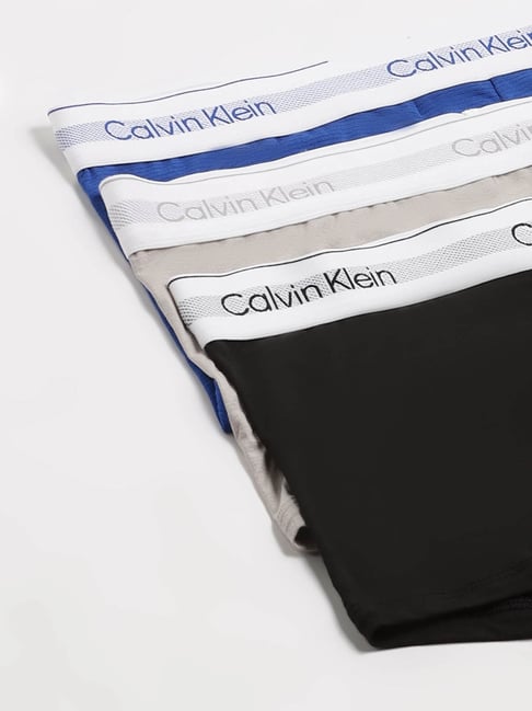 Calvin Klein Underwear Multicolor Regular Fit Trunks - Pack Of 3-picture-42