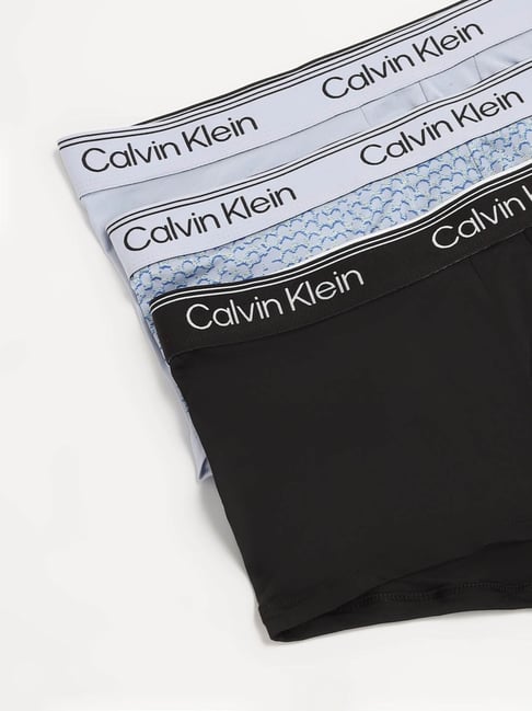 Calvin Klein Underwear Multicolor Regular Fit Trunks - Pack Of 3-picture-30