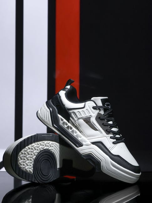 Asian Men's MOJO-07 White & Black Sneakers-picture-33