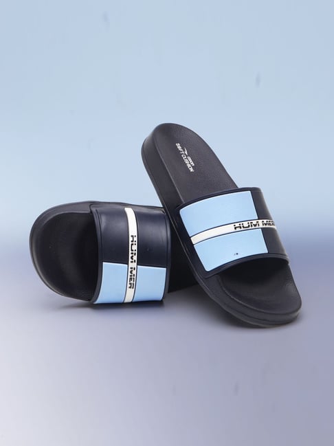 Asian Men's SLIDER-71 Navy Casual Sandals-picture-24