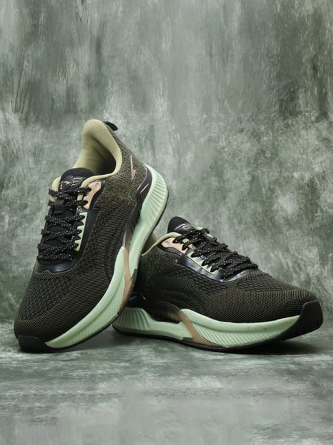 Asian Men's POWERPLAY-23 Olive Running Shoes-picture-32