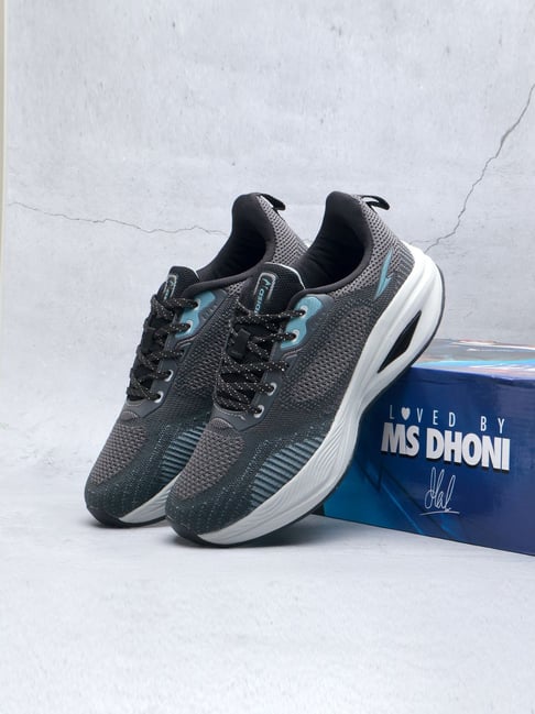 Asian Men's TITAN-05 Dark Grey & Blue Running Shoes-picture-29