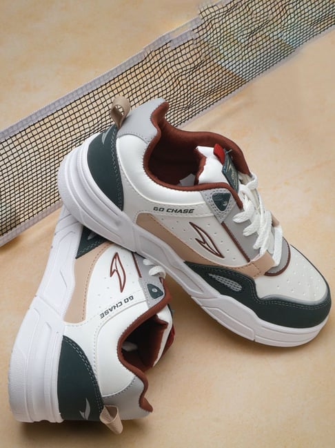 Asian Men's TANGO-01 White & Grey Sneakers-picture-24