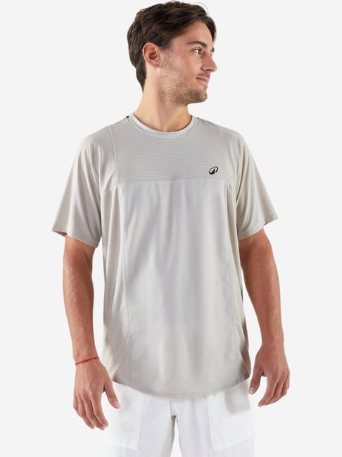 Decathlon Beige Regular Fit Sports T-Shirt-picture-17
