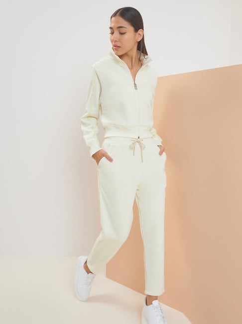 Sweet Dreams Vanila Ice Regular Fit Solid Long Sleeves Tracksuit-picture-15