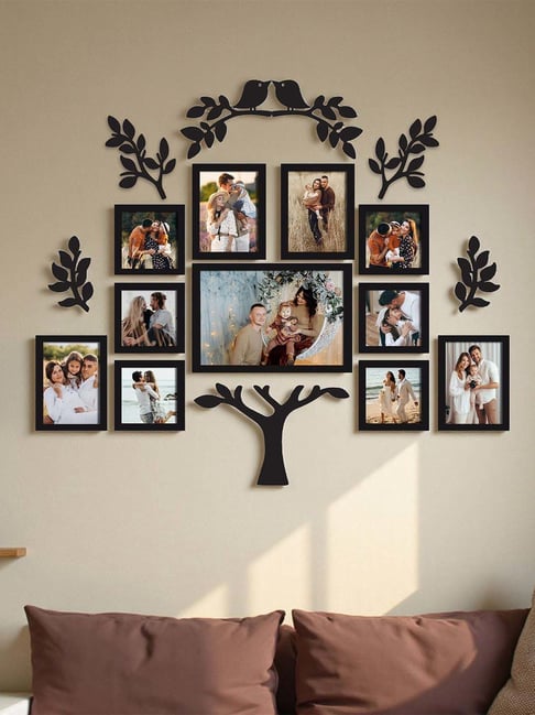 Art Street Black Botanical Decoration Wall Photo Frames for Living Room Bedroom