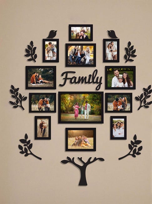 Art Street Black Botanical Wall Photo Frames for Living Room Bedroom