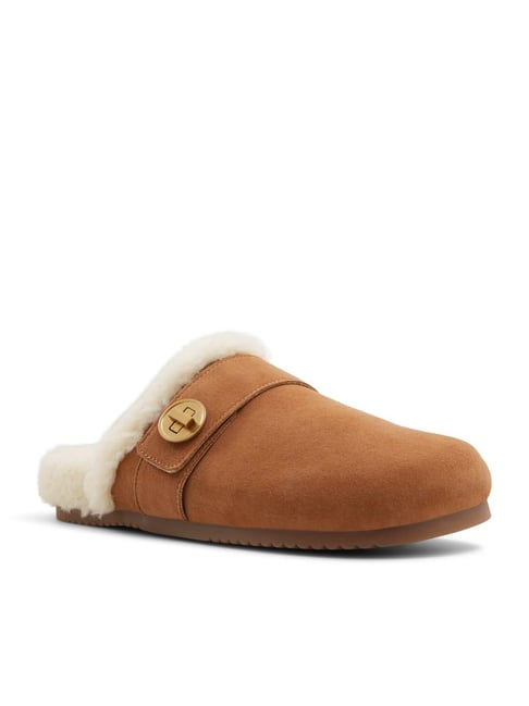 Aldo Women's Fredou Brown Mule Shoes-picture-19