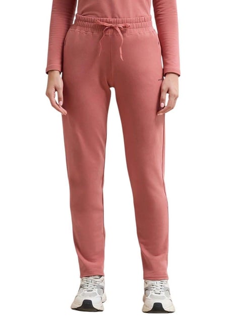 Amante Pink Cotton Slim Fit Trackpants-picture-15