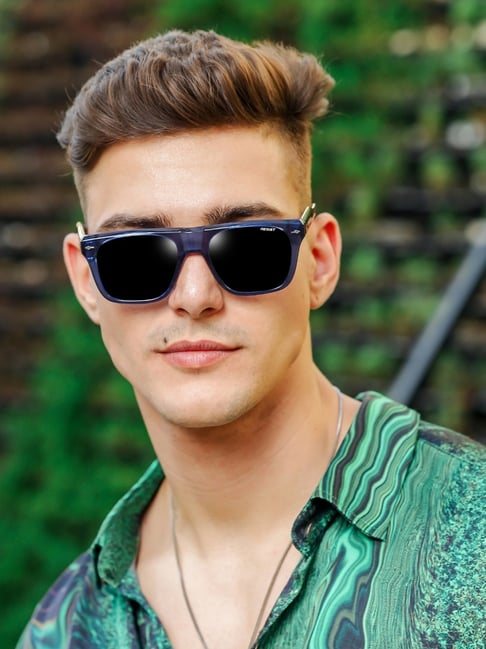 Resist Eyewear Black UV Protection Wayfarer Unisex Sunglasses-picture-20