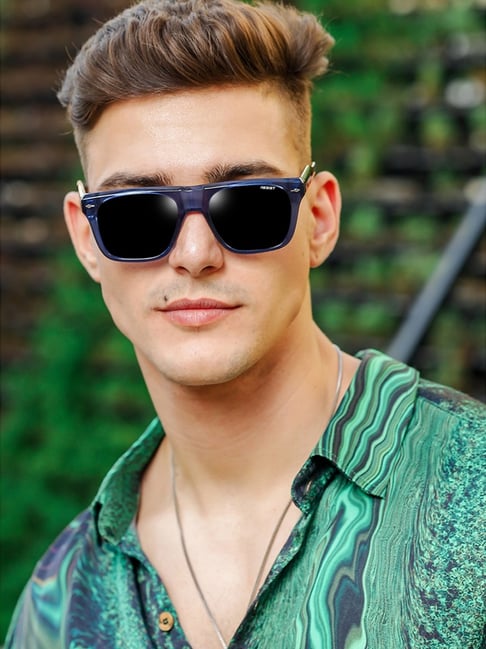 Resist Eyewear Black UV Protection Wayfarer Unisex Sunglasses-picture-21