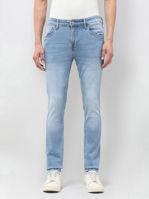 U.S. Polo Assn. Denim Co. Blue Cotton Slim Fit Jeans-picture-44