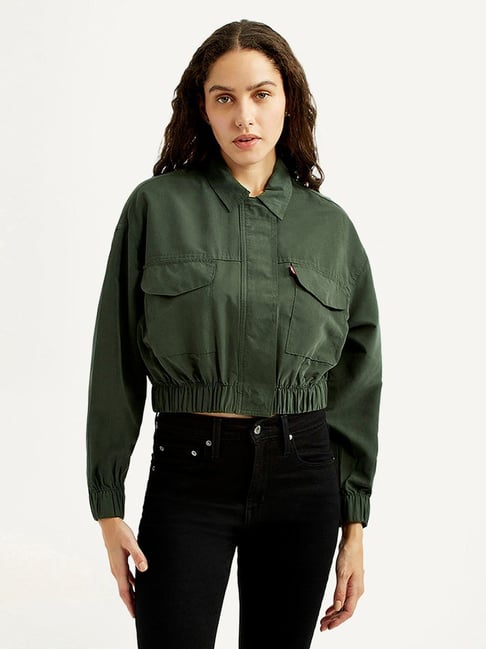 Levi's Green Regular Fit Jacket-picture-17